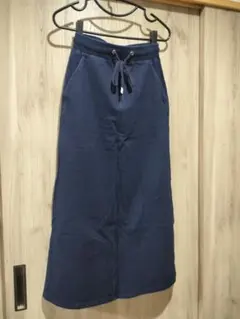 【 GU 】スウェットロングスカート