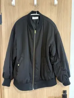 グローバルワーク　MA-1ジャケット　黒　Lサイズ