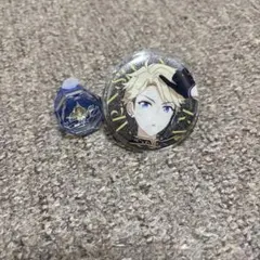 あんスタ　スタライ9th 鳴上嵐　缶バッジ　リングライト