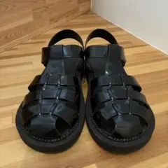 ZARAサイズ35 ブラック グルカサンダル