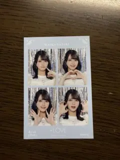 イコラブ 佐々木舞香 4カット フォト 即日発送