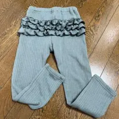 petit main 裏起毛フリル付きスパッツ 110