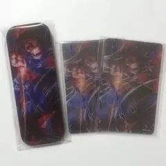 鬼滅の刃 無限城編 WEBSHOPくじ ロング缶バッジ クリアカードセット 獪岳