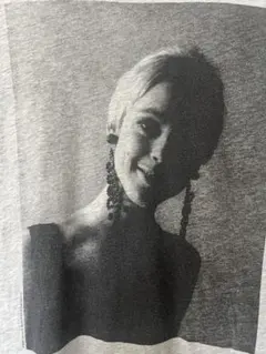 ヒステリックグラマー　Andy Warhol フォトプリント Tシャツ グレーのサムネイル