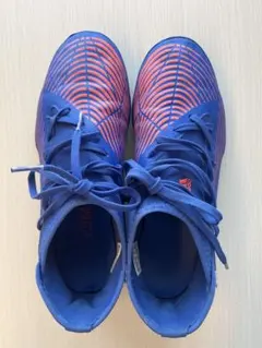 23センチ adidas PREDATOR トレーニングシューズ ブルーオレンジ