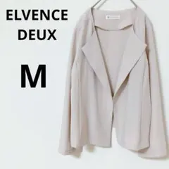 エルベンスドゥ　ELVENCE DEUX ノーカラージャケット　【M】　綺麗めのサムネイル