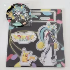 ポケミク ポケモン 初音ミク VOLTAGE アクスタ 缶バッジ 特典 - メルカリ