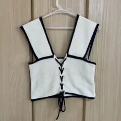 Emsexcite Mサイズ Vネックニットベストのサムネイル