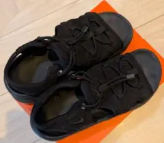 NIKE エアマックスココ 24.0cm ブラック黒 厚底 サンダル