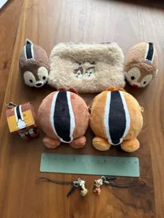 チップとデール ぬいぐるみ ポーチ キーホルダー まとめ売り