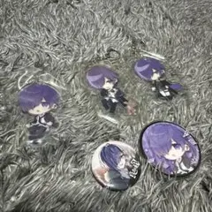 ゆきむら。 アクリルキーホルダー 缶バッジ