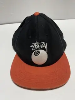 Stussy ステューシー TWILL STOCK 8 BALL CAP 黒