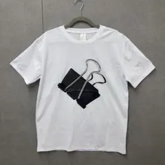 グラフィックプリントTシャツ Mサイズ シンプル モード ストリート