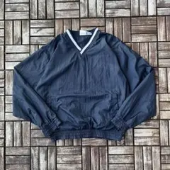 90s TOP TEN nylon pullover リブ プルオーバー
