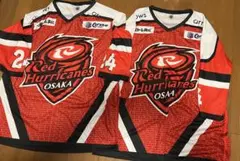 レッドハリケーンズ　ホッケージャージー　2枚セット
