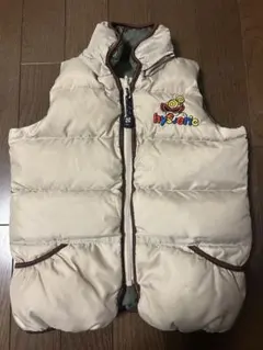 hysteric ベージュ ダウンベスト