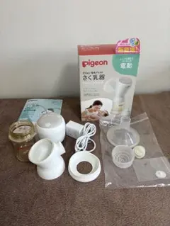 【値下げ】pigeon 電動母乳搾乳器 handy fit+