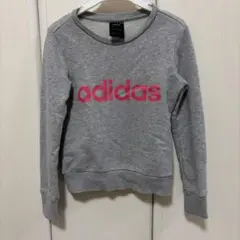 adidas グレー トレーナー 130サイズ