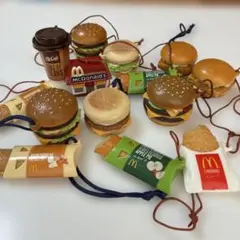 マクドナルド 非売品フードストラップ 第一(当選品)・二・三弾