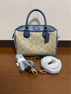 coach ミニ ベネット サッチェル 2way ショルダーバッグ ミニボストンのサムネイル