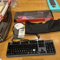 ASUS STRIX ゲーミングキーボード 本体 お値下げ可能 - メルカリ