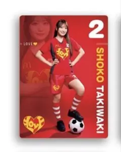 LOVE瀧脇笙子 サッカーカード - メルカリ