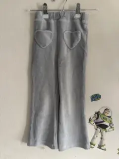 ハートポケット　フレアパンツ