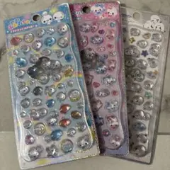 あわわちゃん ベリーベリー シマエナガ ぷっくりシール 3dシール 3枚セット