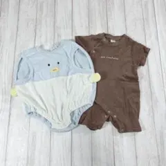 ☆ベビー ロンパース (80cm) 2点セット