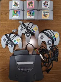 【ゆ様専用】NINTENDO64 本体 コントローラー3台 ソフト6つ セット