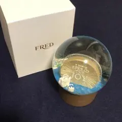 FRED フレッド スノードーム ラグジュアリーブランド クリスマス