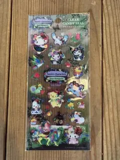 公式ライセンス！サンリオ×ホラグチカヨ クリアキャンディシール