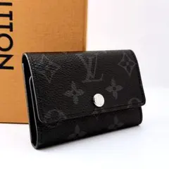 美品・IC搭載】ルイヴィトン モノグラムエクリプス ミュルティクレ6 キーケース