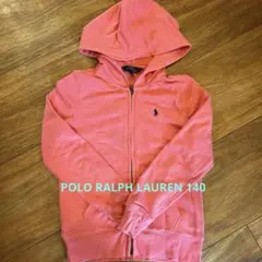POLO RALPH LAUREN 140 パーカー　ピンク
