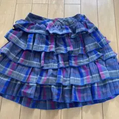べべ⭐︎チェックフリルキュロット