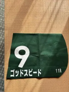 メイショウナルト 実使用 ゼッケン 競馬 直筆サイン入り 柴田善臣騎手