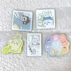 ちいかわ　キャラマグネッツ2 レア入り！5点セット　うさぎハチワレ
