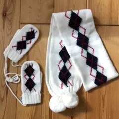 COMME CA ISM マフラーand手袋　未使用タグ付き