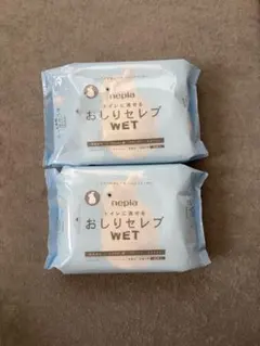 nepia おしりセレブ WET 60枚入 2パックのサムネイル