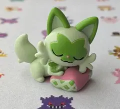 ポケモン おうちで!りらくっしょんマスコット ニャオハ フィギュア