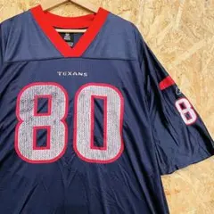 リーボック NFL ペイトリオッツ 84 WATSON ゲームシャツ ネイビーL