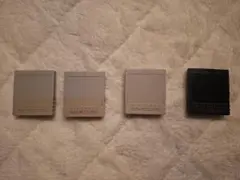 ゲームキューブ メモリーカード 4個セット