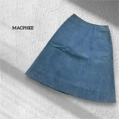 マカフィー　MACPHEE TOMORROWLAND 台形スカート　フレア　S