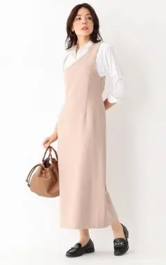 新品￥16500　アクアガール ウール混アシンメトリージャンスカ