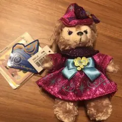 ダッフィー シェリーメイ ぬいぐるみバッジ　10周年