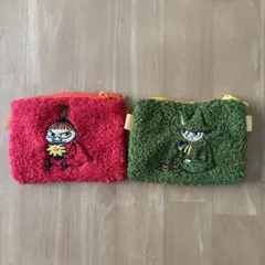 ムーミンガチャ　もふもふポーシェット　スナフキン&リトルミイ2点セットのサムネイル