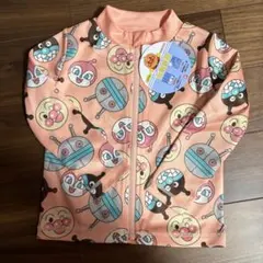 アンパンマン 水着 ラッシュガード 長袖 ファスナー【95】新品 だだんだん