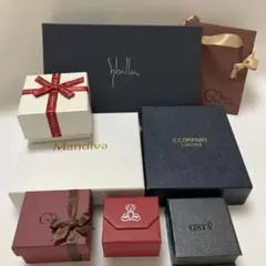 대량으로 판매되는 선물 상자, 여러 브랜드