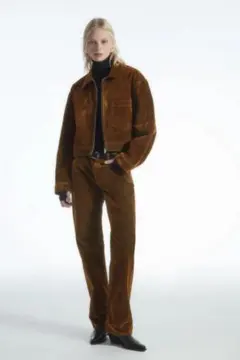 COS FLOCKED-DENIM セットアップ