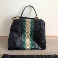 ブルガリ セルペンティ　マルチカラー パイソン　バッグのサムネイル